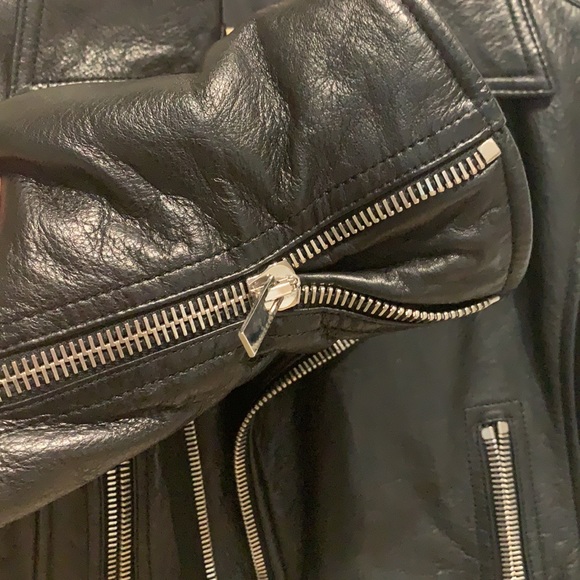 Lamb leather balenciaga leather jacket - Picture 4 of 4